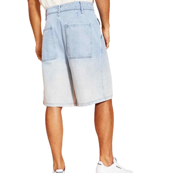 Royalty by Maluma Light Blue Denim shorts - Picture 3 of 11